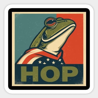 Portland-Frog Sticker